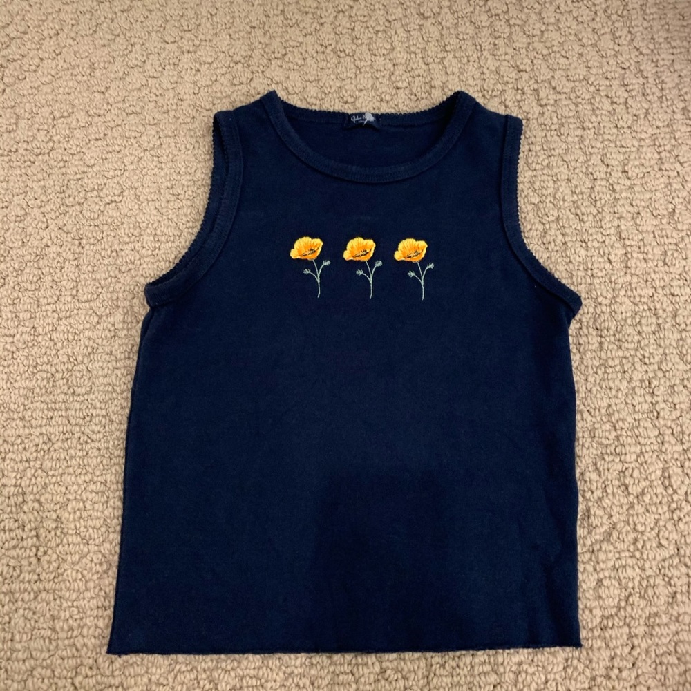 BRANDY MELVILLE "JOHN GAULT" FLOWER TANK